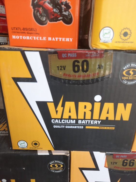 باطری ۶۰ آمپر واریان